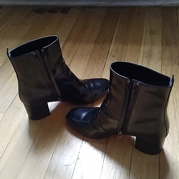 Coach Juliet Ankle G2823 Black Zip Closure Size 6.5 - Picture 4 of 16